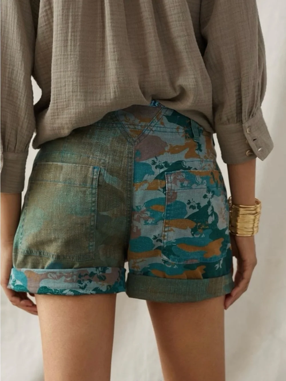 Pilcro Shorts Lara Ultra High-Rise Frayed S / The Wanderer Shorts 28P Bundle - Picture 4 of 12